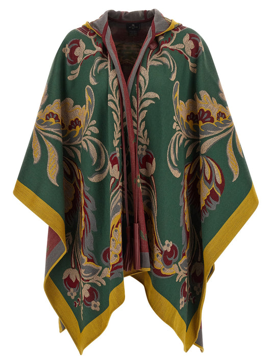 Floral paisley cape Capes