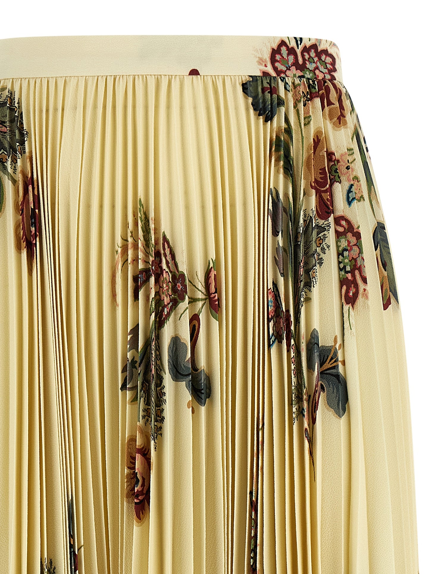 Pleated midi skirt Skirts