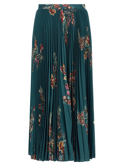 Pleated midi skirt Skirts