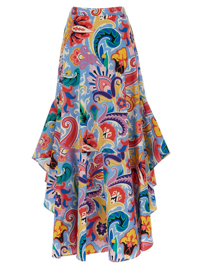 Paisley skirt Skirts