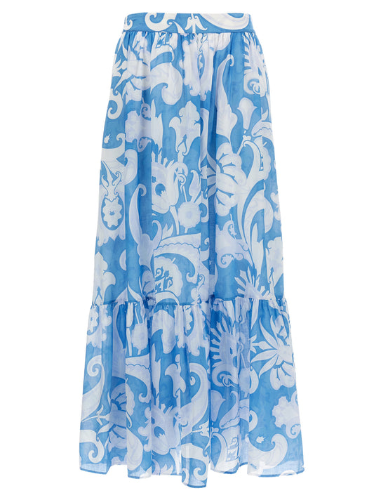 Floral skirt Skirts