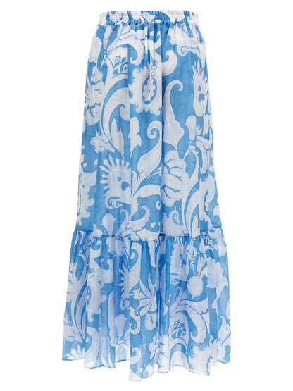 Floral skirt Skirts