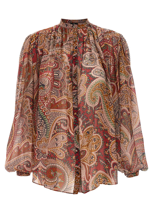 Floral Paisley blouse Shirt, blouse
