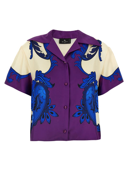 Paisley maxi shirt Shirt, blouse