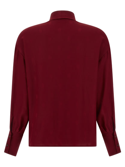 Jacquard Silk blouse Shirt, blouse