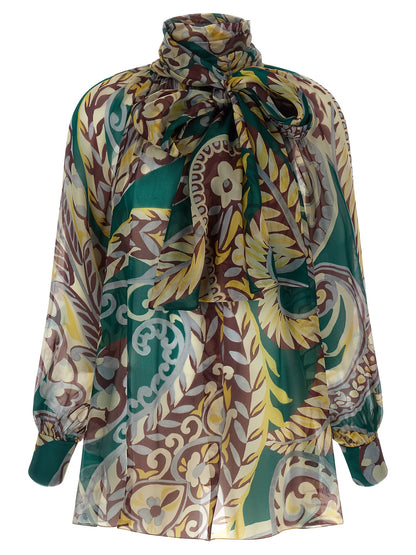 Paisley print blouse Shirt, blouse