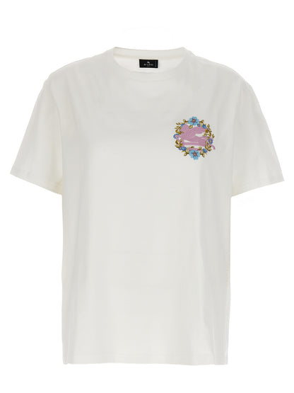 Logo embroidery t-shirt T-shirt