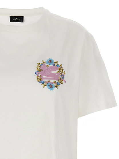 Logo embroidery t-shirt T-shirt