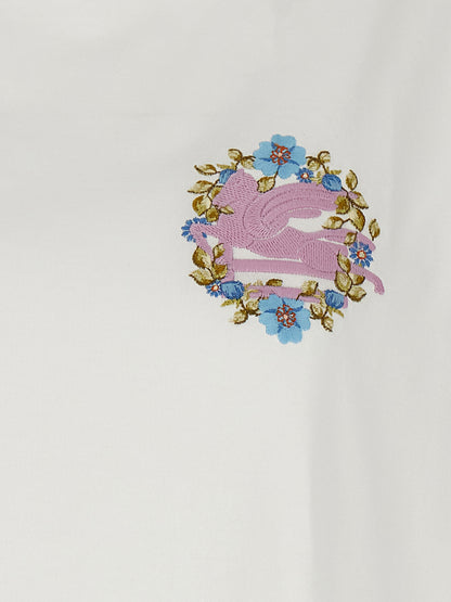 Logo embroidery t-shirt T-shirt
