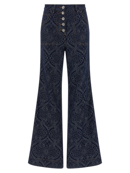 Jacquard jeans Jeans