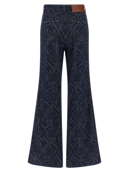Jacquard jeans Jeans
