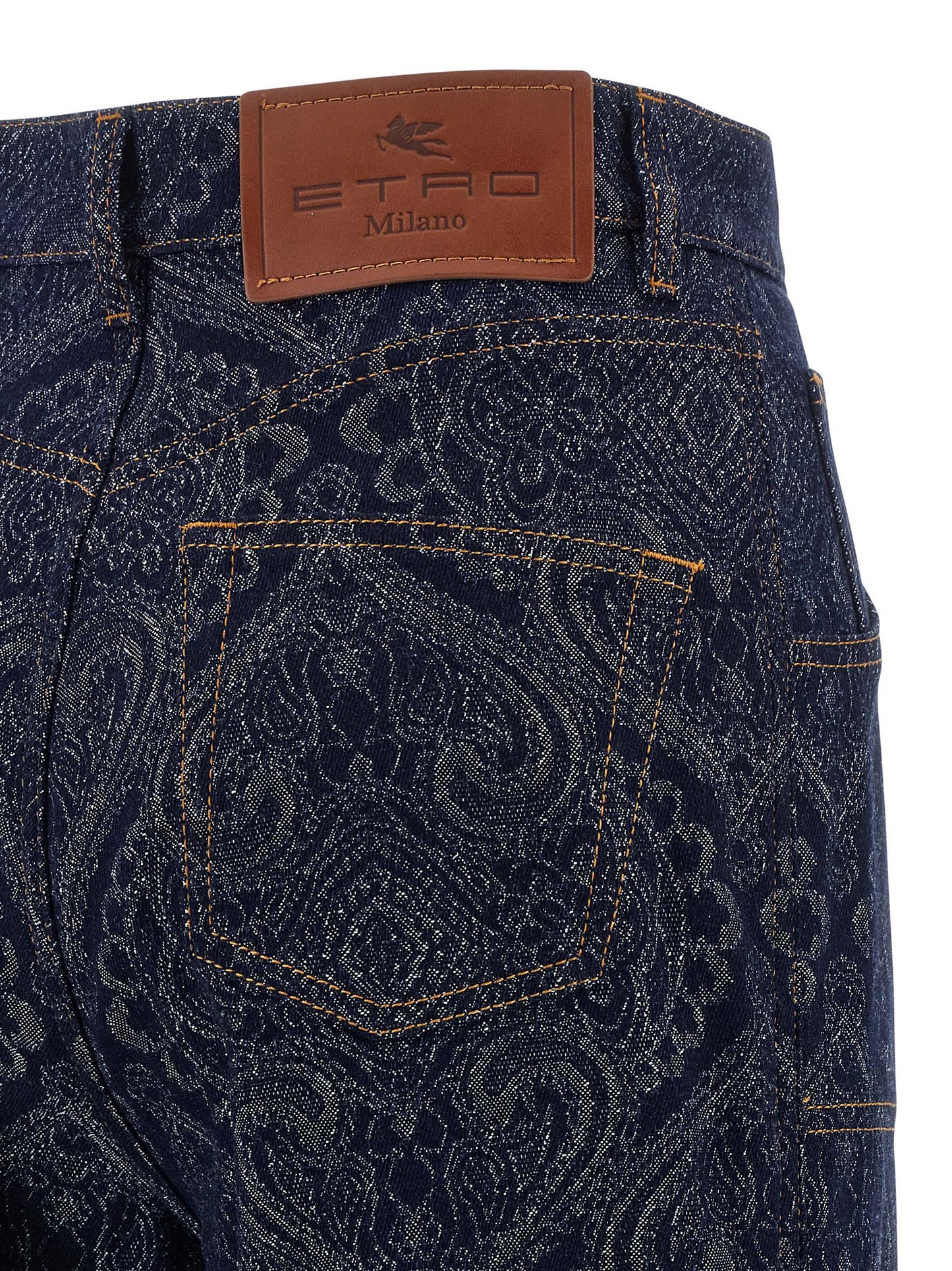 Jacquard jeans Jeans