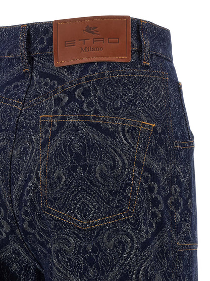 Jacquard jeans Jeans