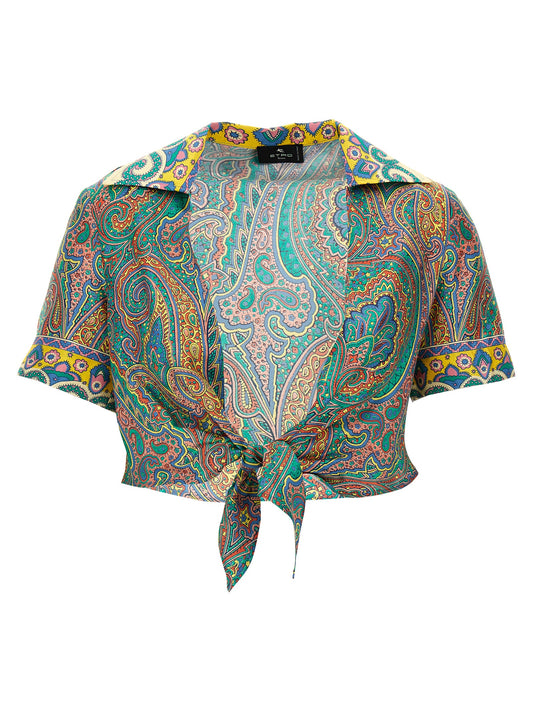 Paisley Shirt Beachwear