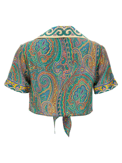 Paisley Shirt Beachwear