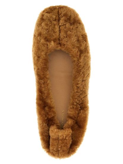 Fur ballet flats Flat shoes