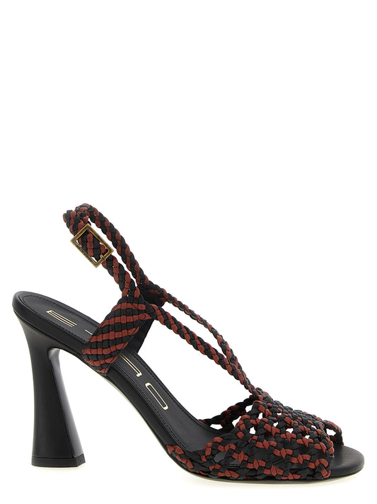 Two-tone sandals Sandals