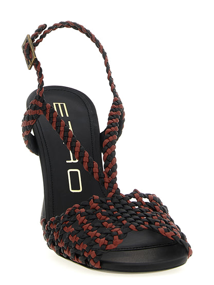 Two-tone sandals Sandals