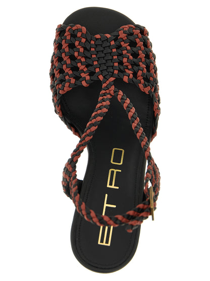 Two-tone sandals Sandals