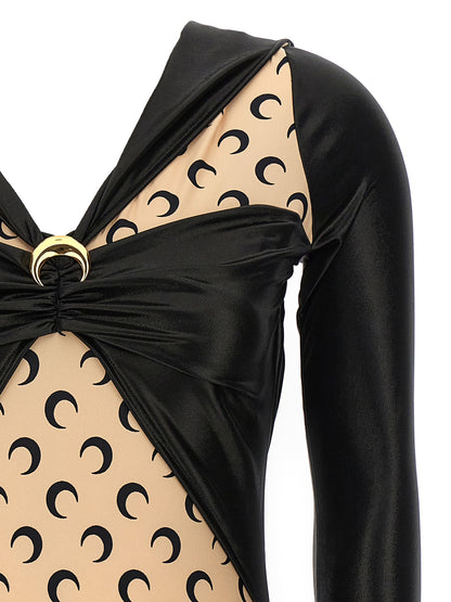 'All over moon' bodysuit Underwear, body