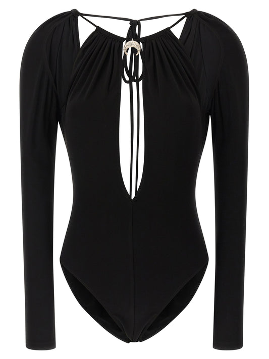 Jewel pendant bodysuit Tops