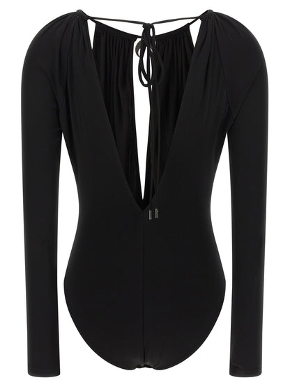 Jewel pendant bodysuit Tops