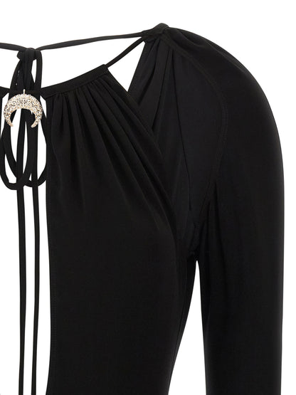 Jewel pendant bodysuit Tops