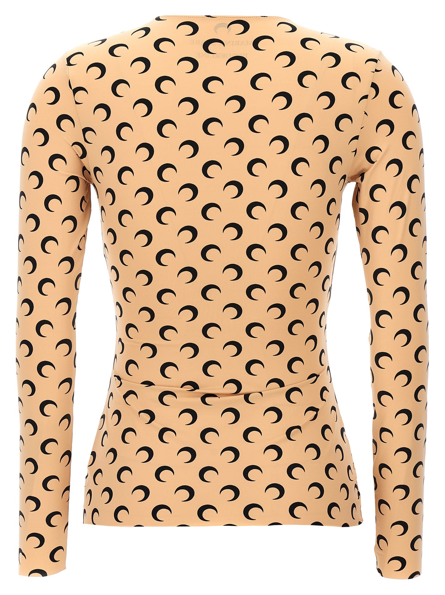 'Moon Printed Jersey Second Skin' T-shirt T-shirt