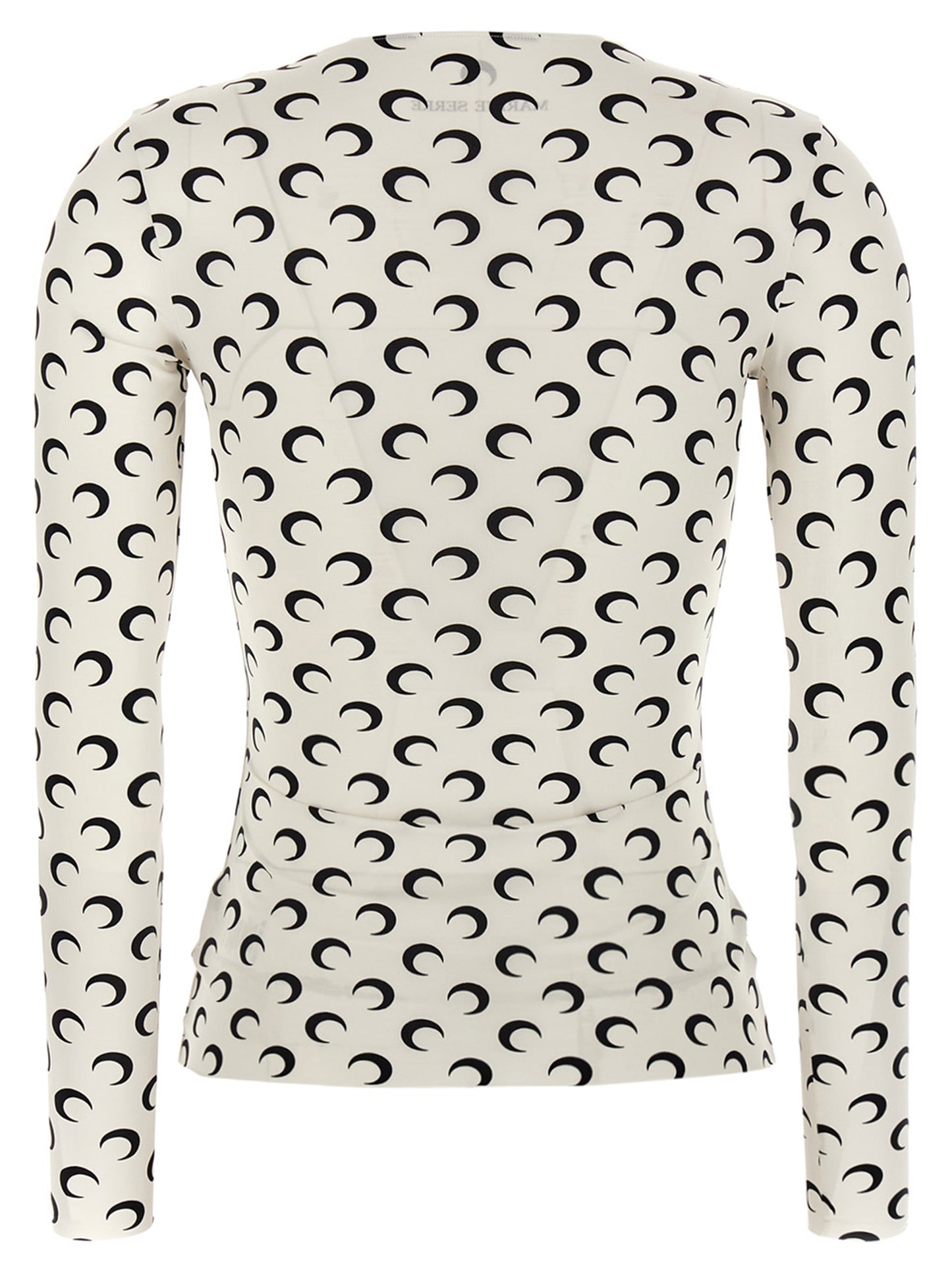 'Moon Printed Jersey Second Skin' T-shirt T-shirt