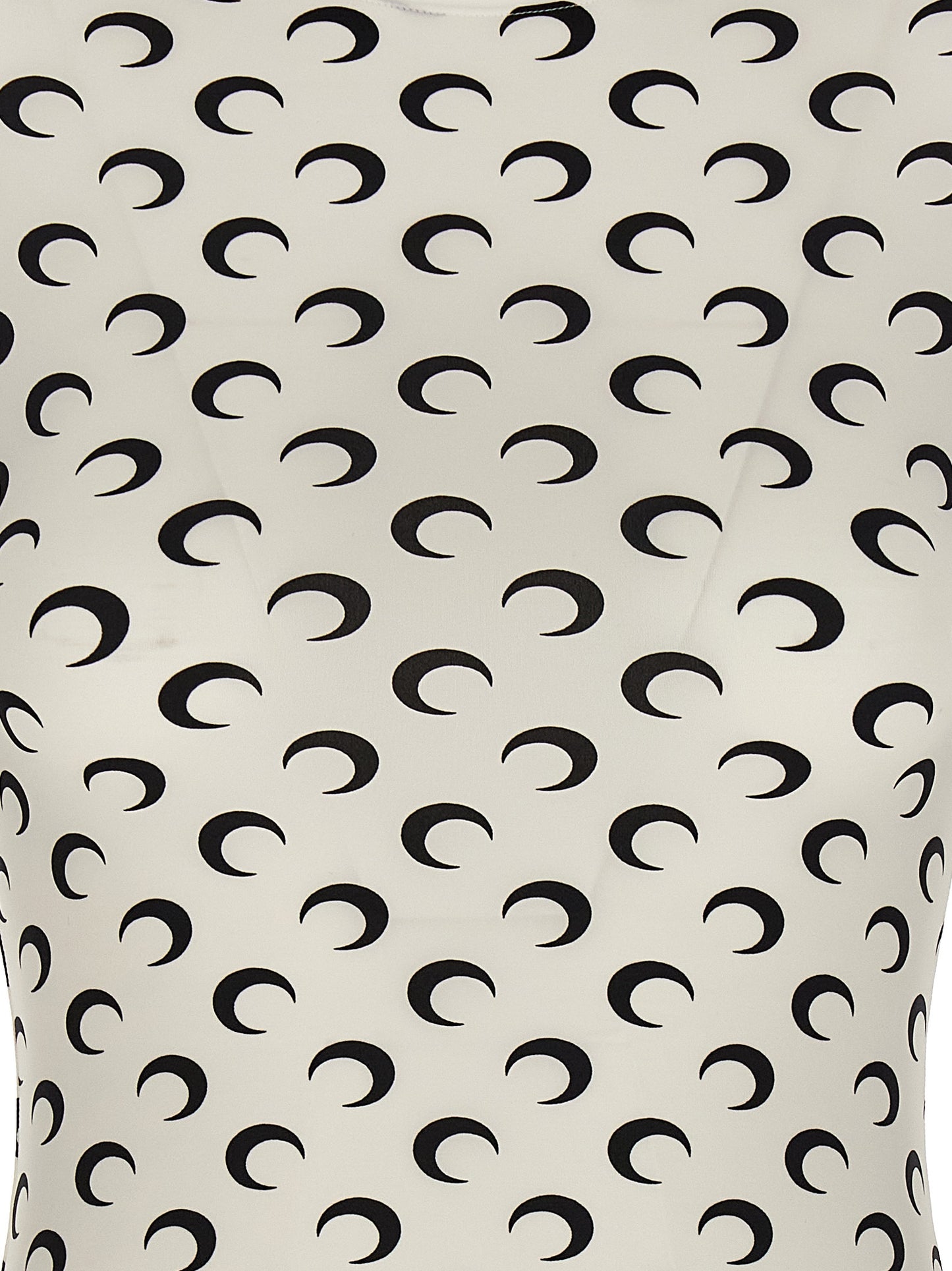 'Moon Printed Jersey Second Skin' T-shirt T-shirt