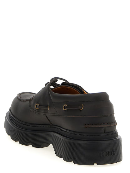 Leather Boat Shoe Loafers