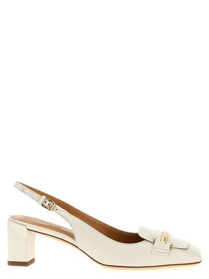 'Cuoio T' slingback Pumps
