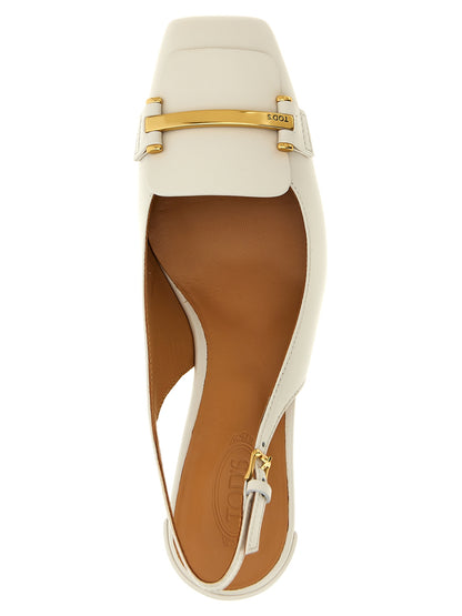 'Cuoio T' slingback Pumps