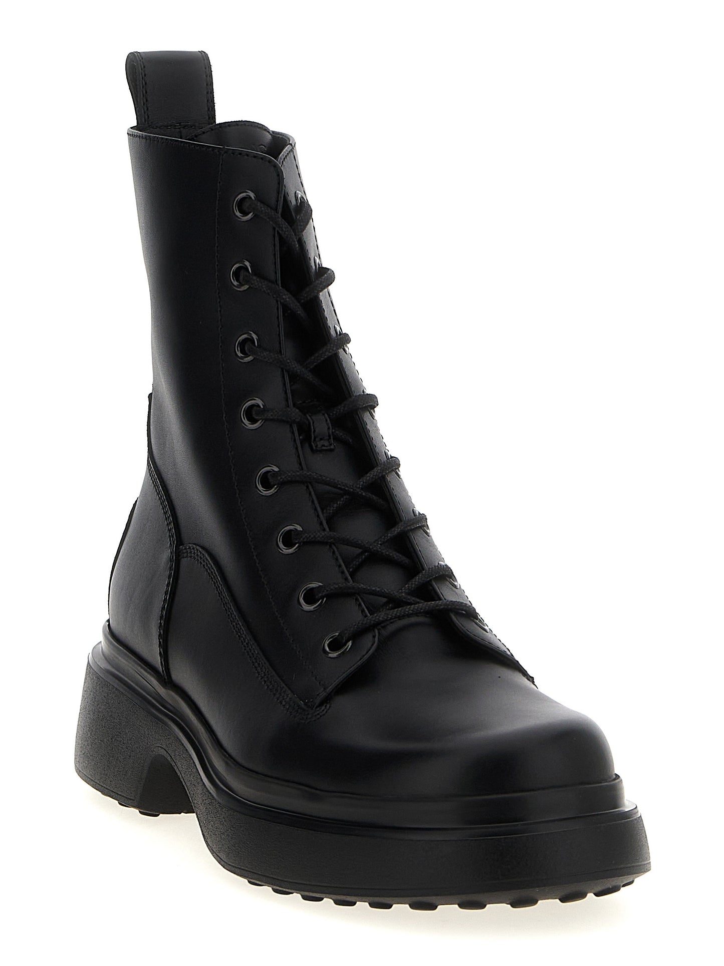 Leather combat boots Boots, ankle boots