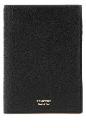 Tom Ford Soft grain leather t line passport holder w/ card
