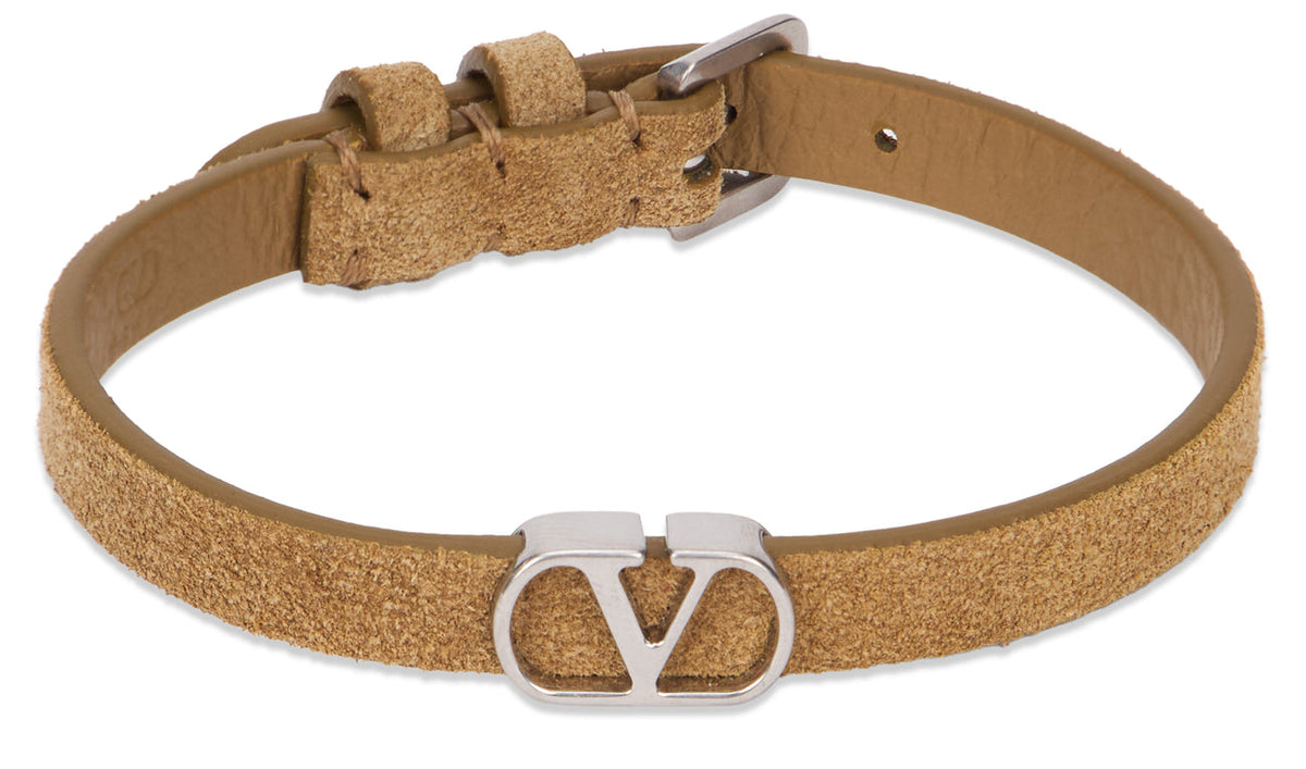 Valentino Garavani Adjustable leather bracelet
