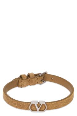 Valentino Garavani Adjustable leather bracelet
