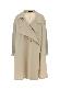 Y's O-big lapel coat