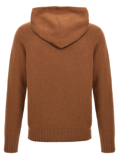 Wool hooded sweater Sweater, cardigans