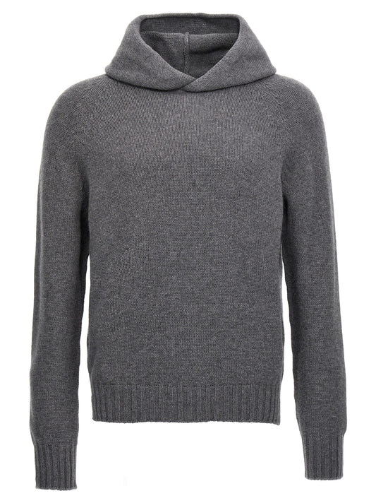Wool hooded sweater Sweater, cardigans