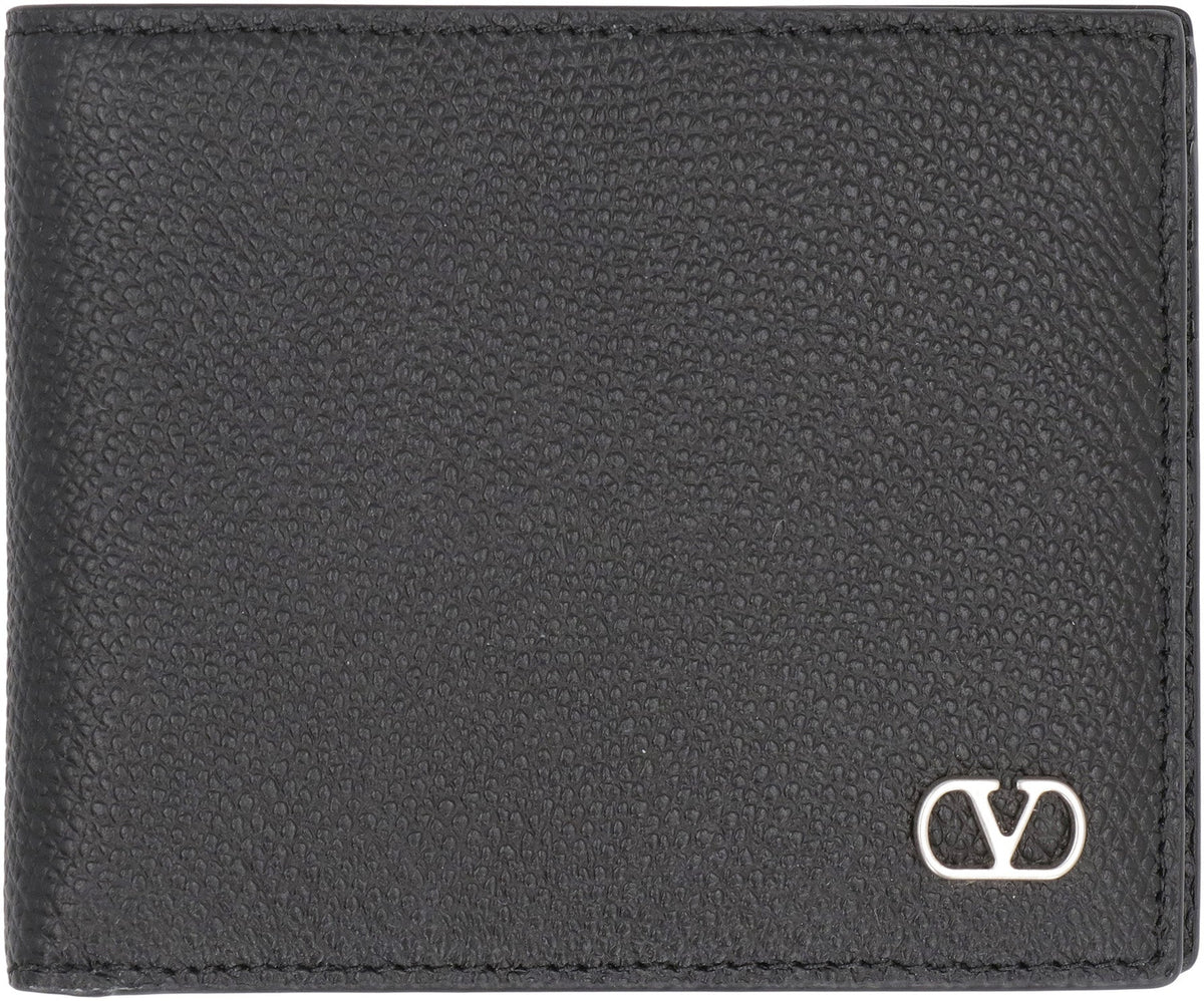 Valentino Garavani Vlogo Signature Leather wallet