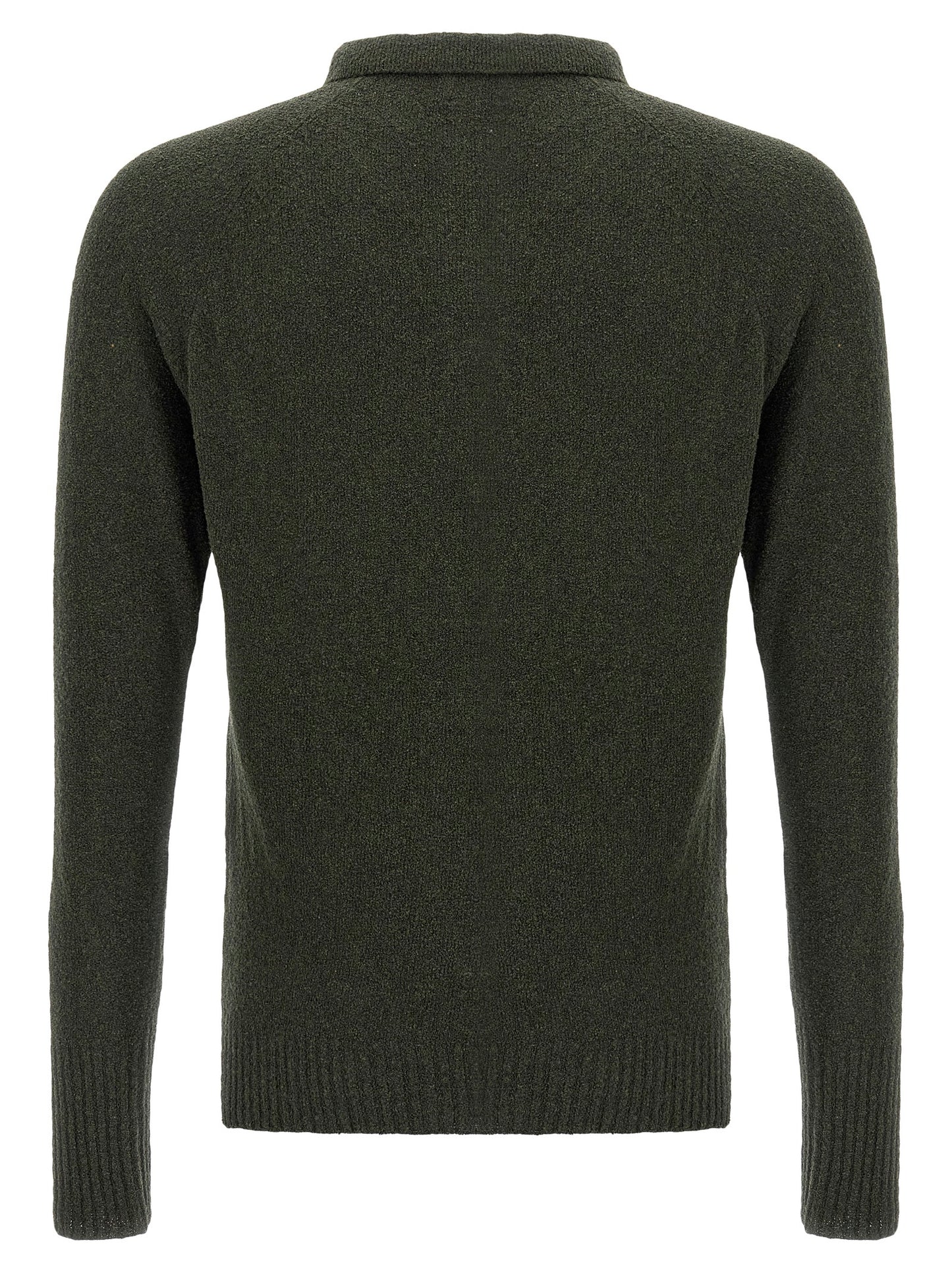 Bouclé cotton polo shirt Polo
