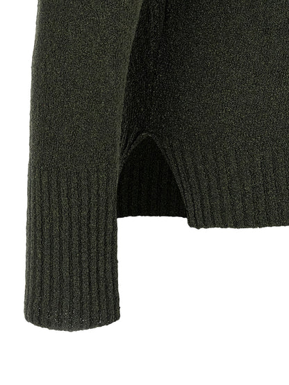 Bouclé cotton polo shirt Polo