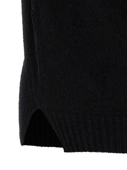 Bouclé cotton polo shirt Polo