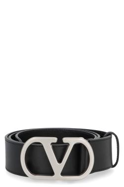 Valentino Garavani VLogo Signature Leather belt
