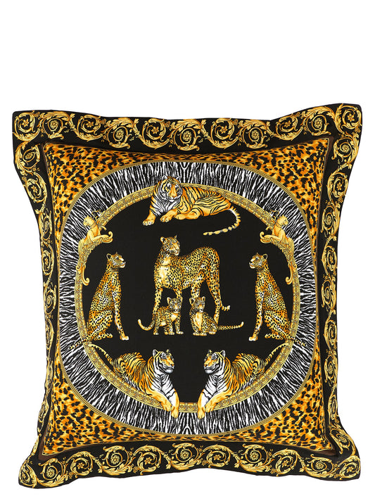 'Wild Cats' double face cushion Cushions
