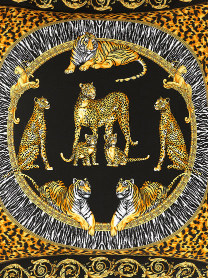'Wild Cats' double face cushion Cushions
