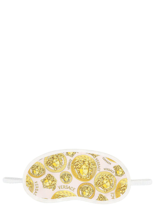 Logo print eye mask Bedroom linen and nightwear
