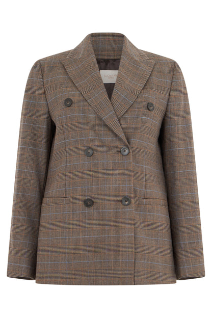 Double-breasted wool blazer RTW