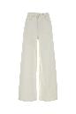 Ganni White denim lari jeans